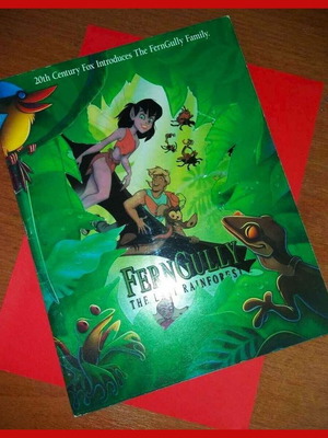 Booklet Ferngully the Last Rainforest new, 24 illustrated pages, USA printed
