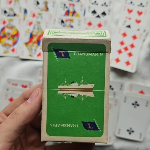 Transmarin Belgium playing cards new, set of 3 decks