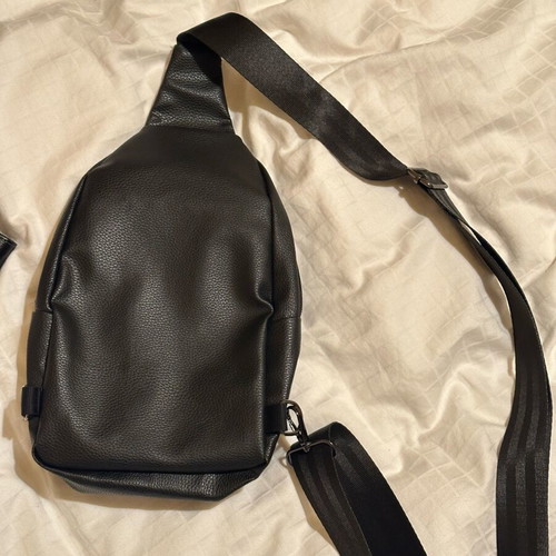 Men's bag and wallet set unused, black