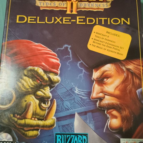 Diablo, Starcraft, Warcraft II Tides of Darkness Deluxe Edition PC games