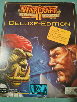 Diablo, Starcraft, Warcraft II Tides of Darkness Deluxe Edition PC games