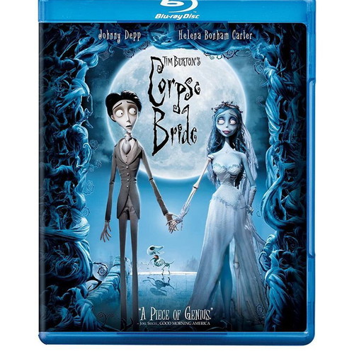 Tim Burton's Corpse Bride Blu-ray new with subtitles