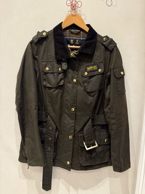 Barbour International jacket new, size UK 16 EUR 42, green