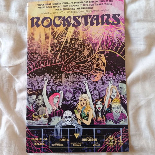 Rockstars comic series issues 1 to 8 like new, English
