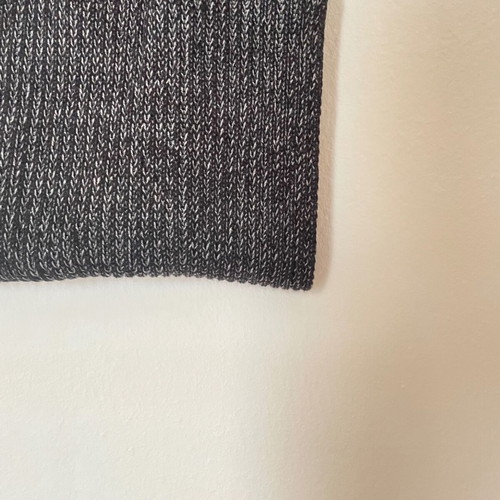 H&M Scarf like new, black 125x30 cm