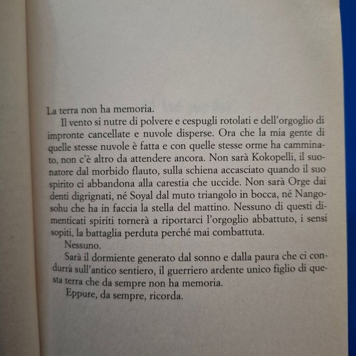 Giorgio Faletti Fuori da un evidente destino novel, Italian
