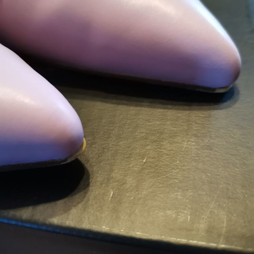 Mule Iris luxury shoes like new, purple, size 39