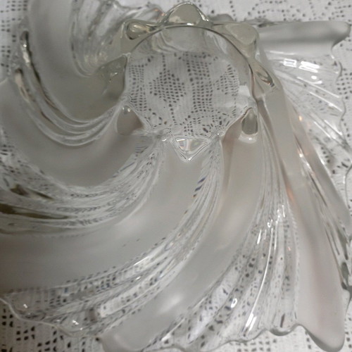 Crystal fruit bowl timeless, like new