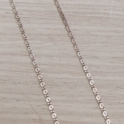 Silver Meander Chain 925 Like New, 45cm