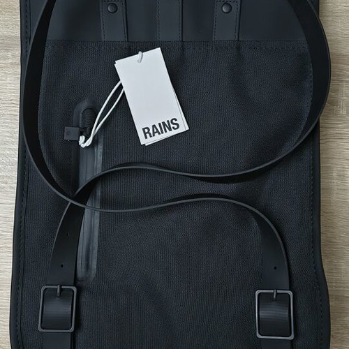 Rains Waterproof Backpack Black new