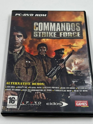 Commandos Strike Force PC DVD-ROM used WWII tactical shooter
