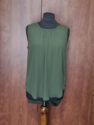 Μπλούζα Lynne σε χακί, σαν καινούργιο, μέγεθος S-M