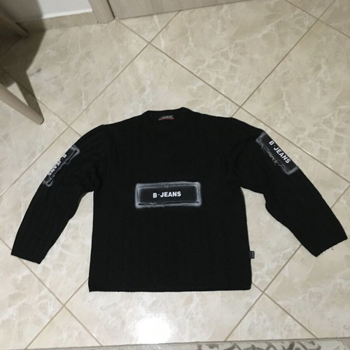 B-Jeans men's sweater medium used, black