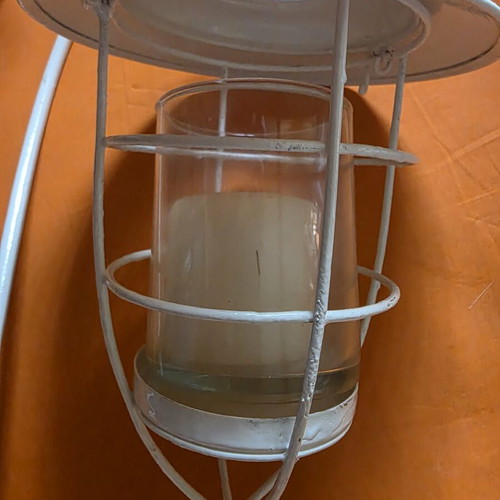 Decorative candle lantern like new, height 49.5 cm