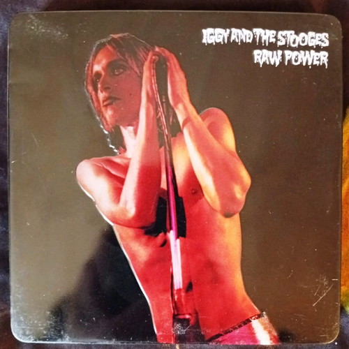 Iggy and The Stooges Raw Power album used, rock genre, metal case