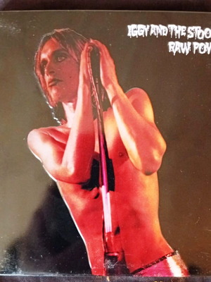 Iggy and The Stooges Raw Power album used, rock genre, metal case