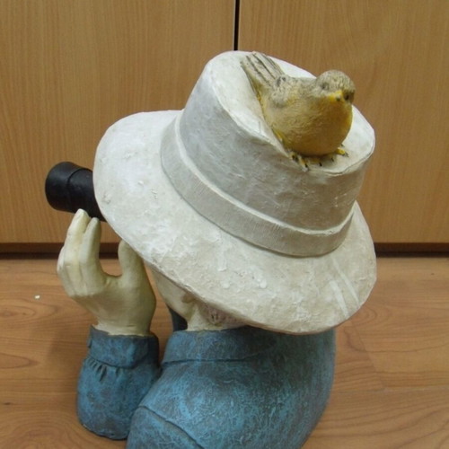 Old tabletop figure used, 30 cm, synthetic material