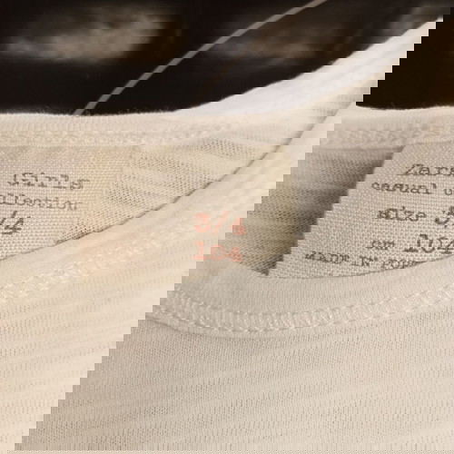 Μπλούζα Zara για κορίτσι 3/4 χρόνων-104 εκ.