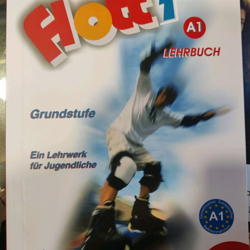 Flott 1 Lehrbuch like new, German language book A1 level