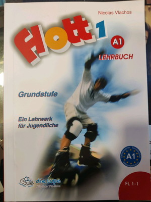 Flott 1 Lehrbuch like new, German language book A1 level