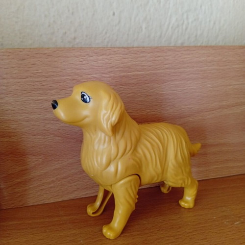 Golden Retriever Barbie dog toy new