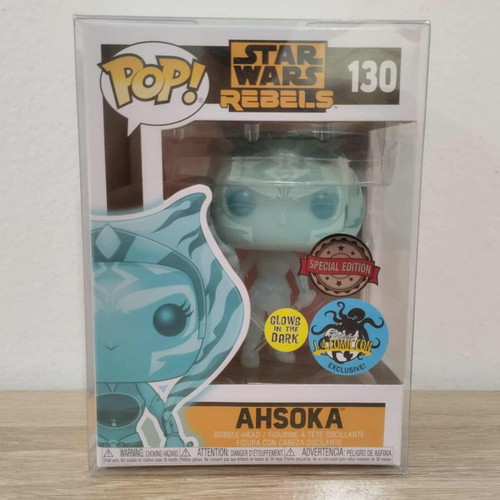 Funko Pop Star Wars Ahsoka #130 L.A Comic Con Exclusive like new