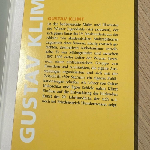 Gustav Klimp card postal new from Vienna