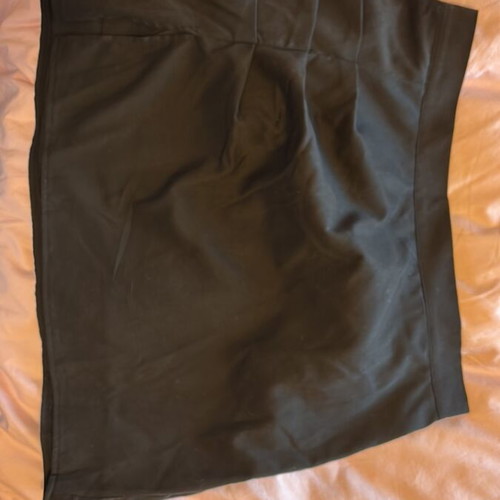Shein skirt black short with slit XXL new