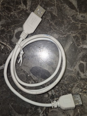 USB 2.0 Cable Male-Female 0.75m like new