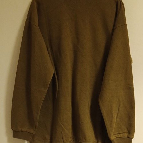 Men's sweatshirt olive color size L new