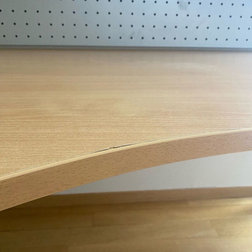 Deloudis desk used 1.60x80/100cm, height 77cm