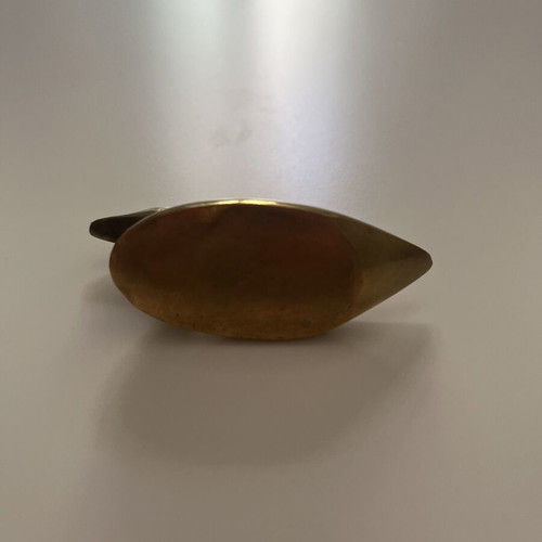 Vintage decorative brass duck like new