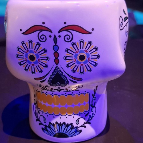 Ceramic Don Julio Skull Shot Glass new, collectible bar decor