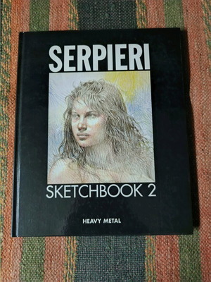 Serpieri Sketchbook Volume #2 Σπάνιο συλλεκτικό βιβλίο σαν καινούργιο