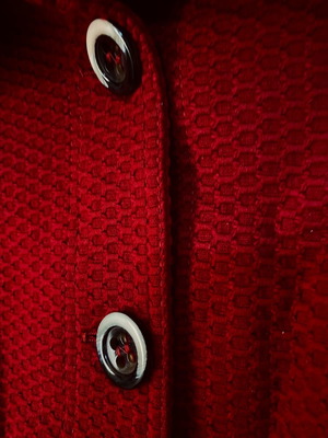 Benetton outerwear like new, red, size M