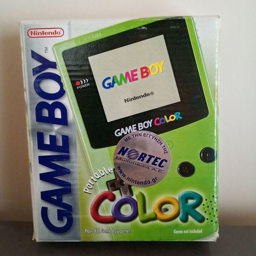 Gameboy Color Lime box like new