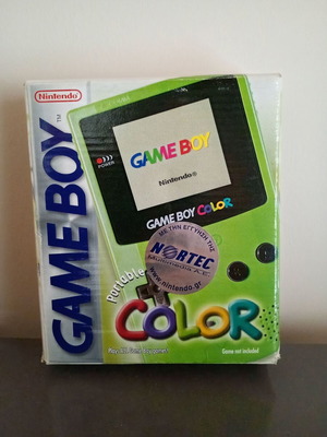 Gameboy Color Lime box like new