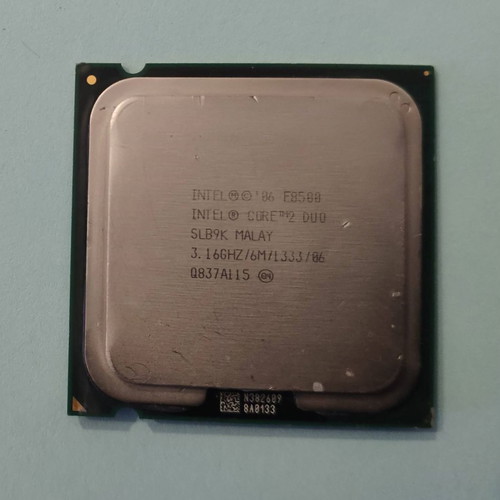 Dual-core processor E8500 for Socket 775 used