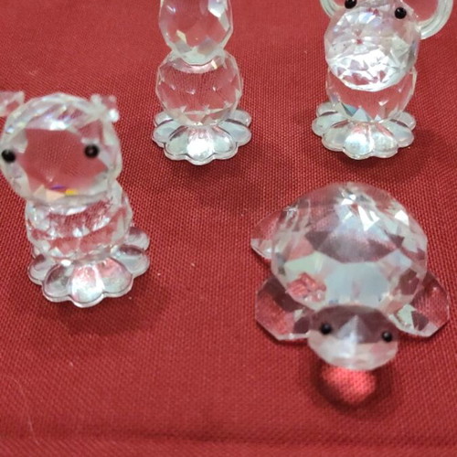 Crystal animals used, very good condition