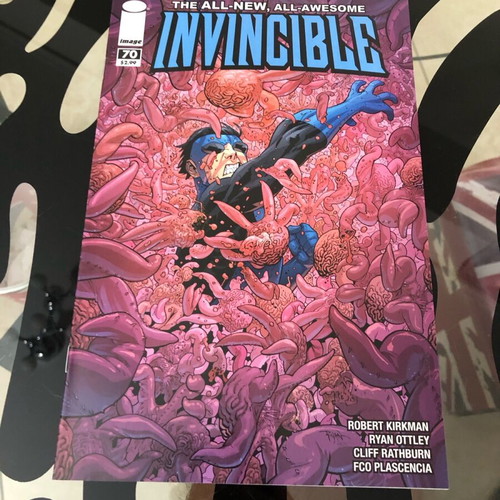 Invincible 70 Kirkman Ottley comic new, rare, Amazon Prime TV series