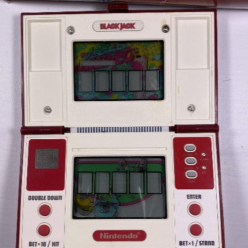 Nintendo Retro Electronic Game Black Jack like new