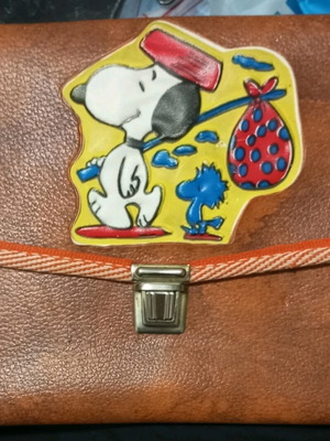 Κασετίνα Snoopy vintage μεταχειρισμένη του 80