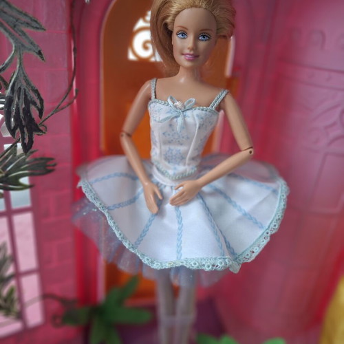 Barbie doll ballerina used