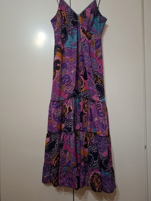 Summer dress like new, size S/M, bright colors