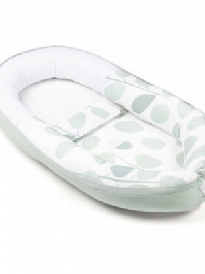 Doomoo Cocoon Leaves Aqua Green Baby Nest New