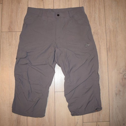 Mammut ¾ pant men size 50 gray like new