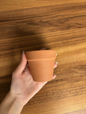 Mini terracotta planter new