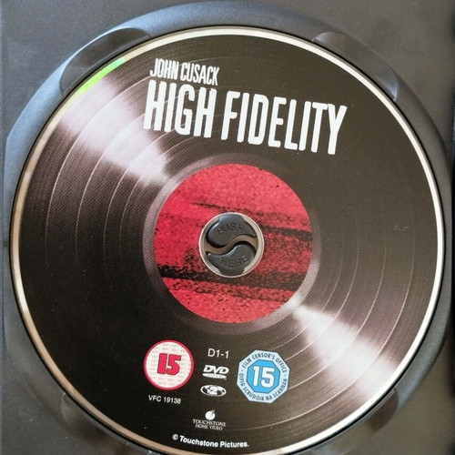 High Fidelity DVD like new with Greek subtitles