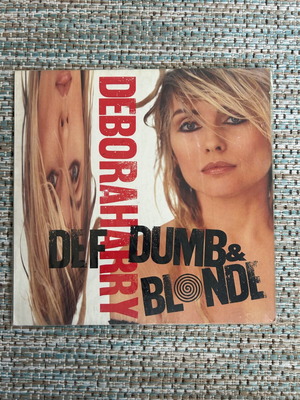 Def, Dumb & Blonde vinyl record used, pop album by Deborah Harry