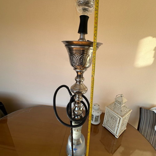 Hookah traditional large like new, 90cm height with accessories